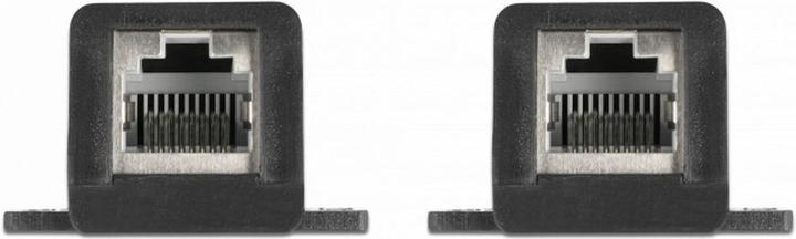 Actual product image Delock RJ45 FPC (Flexible Printed Circuit) Fensterdurchführung 30 cm (STP, CAT5, 0.30 m)