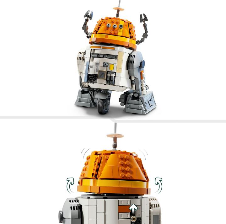 Image du produit LEGO Droïde astromécano Chopper (C1-10P) (75416, LEGO Star Wars)