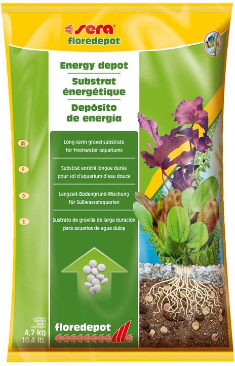 Actual product image Sera floredepot 4.7 kg (Bottom ground, other items)