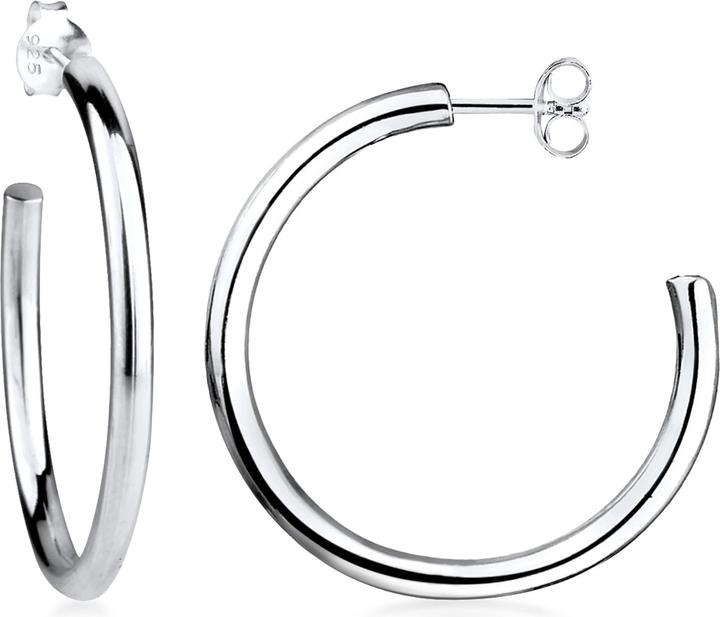 Produktbild Elli Ohrringe Creolen Basic 925 Silber (925er Sterling Silber)