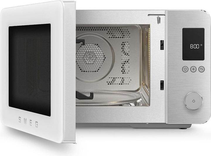 Immagine prodotto Smeg MOC02WHMEU Kombi-Tisch- Mikrowelle + Heissluft/Grill (27 l)