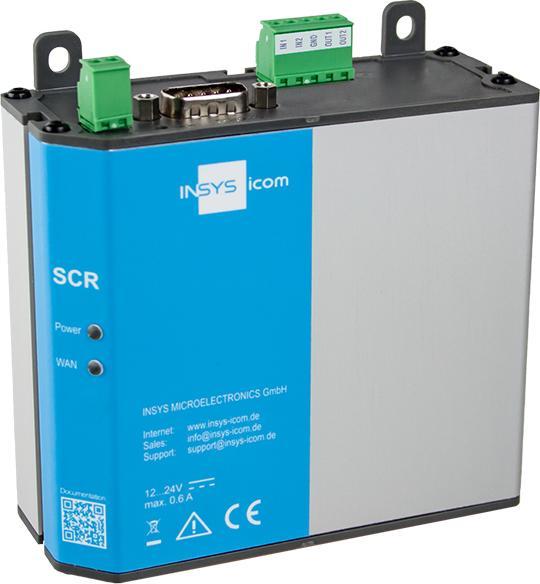 Actual product image Insys SCR-E300 1.1 LAN-TO-LAN ROUTER IN