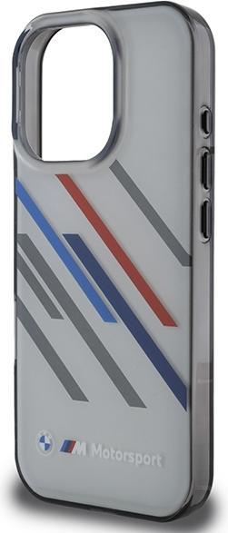 Produktbild BMW BMHCP16X23HTRAG iPhone 16 Pro Max 6.9" szary/grey hardcase Motosport IML Random Stripes (Apple iPhone 16 Pro Max)
