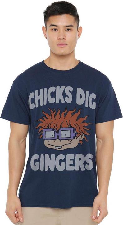 Immagine prodotto Rugrats Chicks Dig Gingers Maglietta Uomo (3XL)