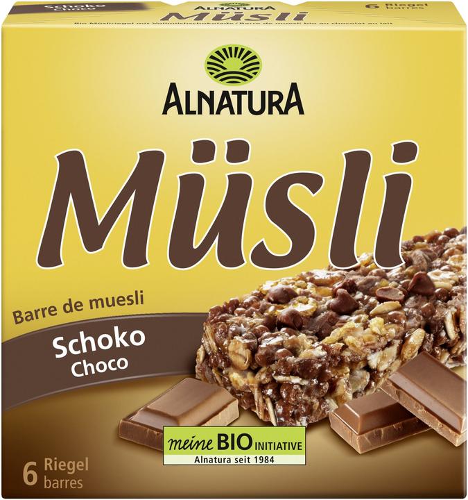 Alnatura Bio Müsli-Riegel Schoko 150g (6 Stk., 150 g)
