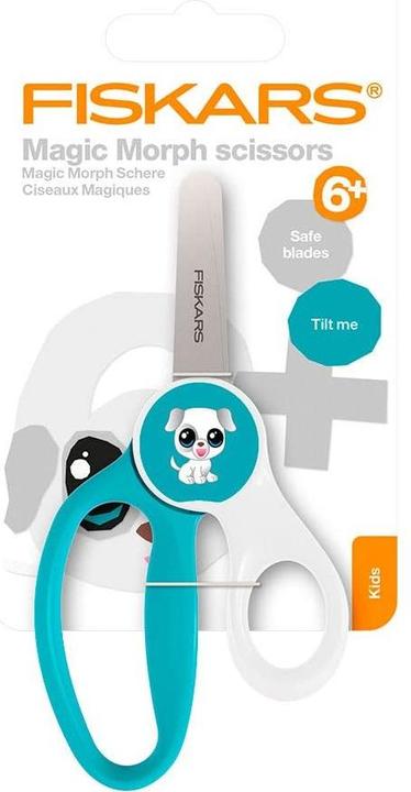 Immagine prodotto Fiskars Forbici per bambini con immagine di cucciolo da 6 anni Lunghezza: 13 cm (13 cm)