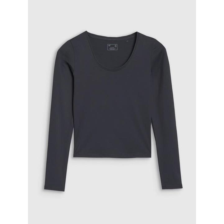 Immagine prodotto 4F Schlankes, glattes Damen-Langarmshirt (XS)