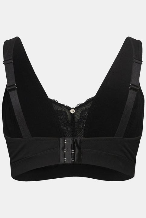 Actual product image Ulla Popken Lace Panel Bralette (85 E)