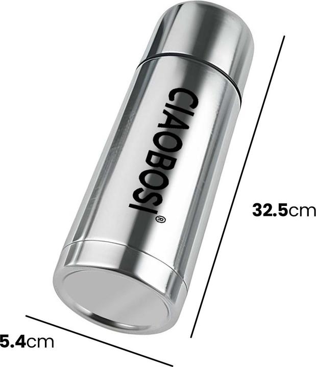 Produktbild Avizar Isolierflasche 1L Edelstahl, auslaufsicher (1 l)