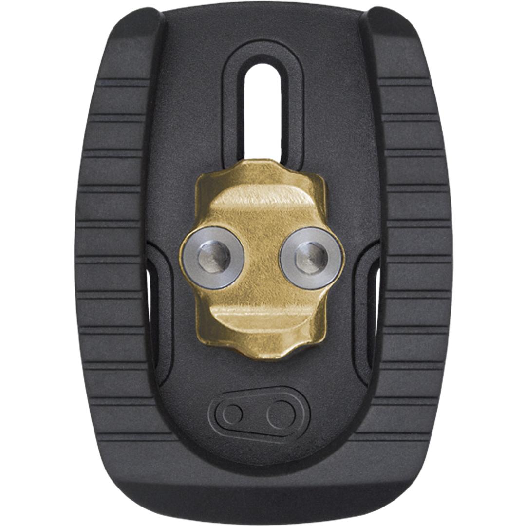 Crankbrothers, Schuhplatten, Pedalplatten-Adapter 3-Loch, Grau, Braun