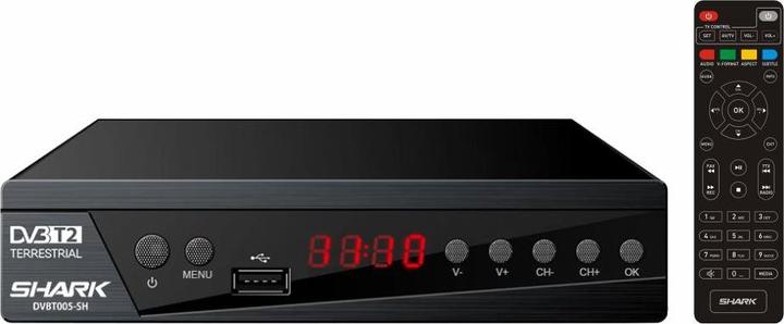 Productafbeelding Manta DVBT005-SH Tuner for TV DVBT-T2/HEVC SHARK (DVB-T, DVB-T2)