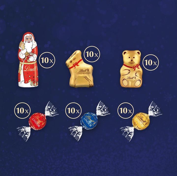 Produktbild Lindt Geschenkbox Weihnachten (690 g)