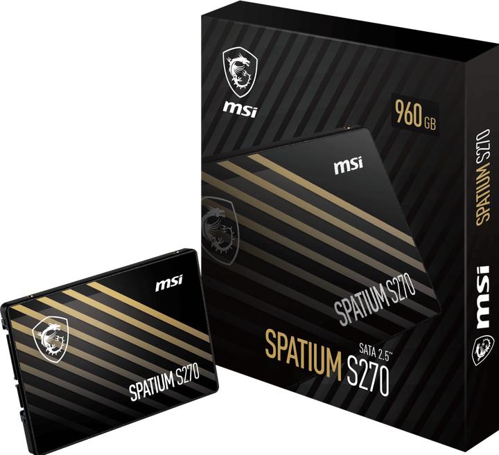 Actual product image MSI Spatium S270 (960 GB, 2.5")