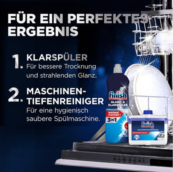 Produktbild Finish Quantum Plus Spülmaschinentabs (Tabs, 55 x)