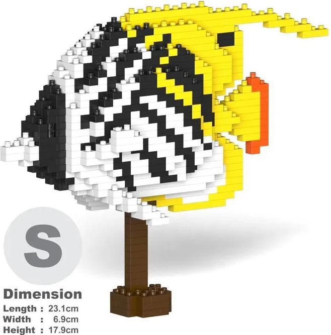 Actual product image Jekca Limited Threadfin butterflyfish