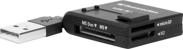 Soennecken Kartenleser 71660 USB 2.0 schwarz (USB)