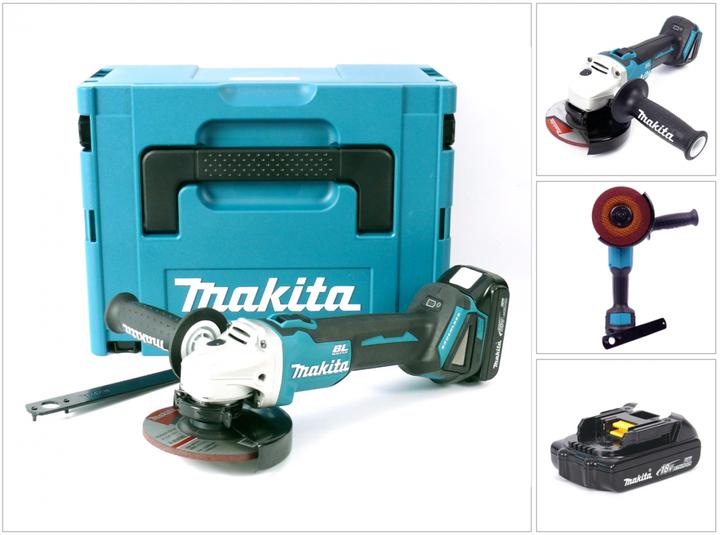 Actual product image Makita Cordless angle grinder (125 mm)