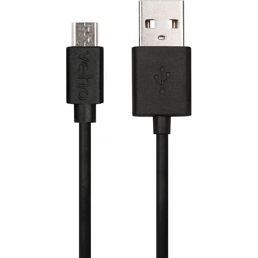 Thumbnail - veho VCL-001-M-20CM USB Kabel USB 2.0 USB A Micro-USB B (0.20 m, USB 2.0), USB Kabel