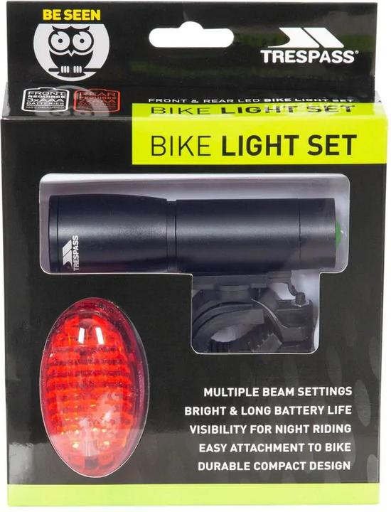 Image du produit Trespass PHOTON - Kit d'éclairage pour vélo (100 lm)
