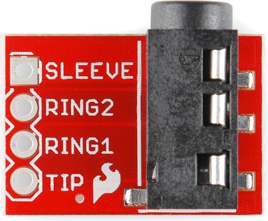 Image du produit SparkFun Prise jack 3,5 mm Breakout (TRRS)