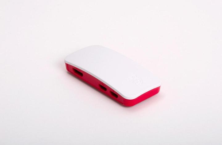 Actual product image Berrybase Official housing for Raspberry Pi Zero red/white