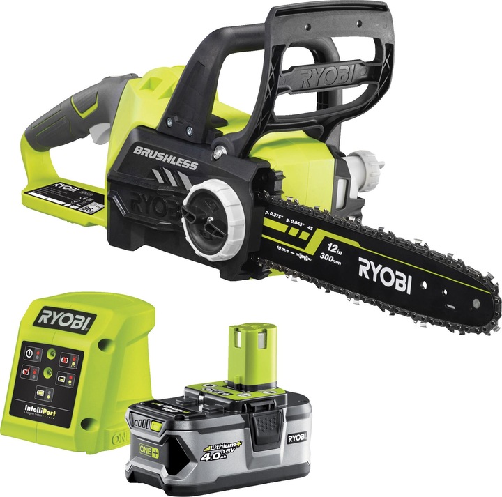 Actual product image Ryobi OCS1830 (Battery chain saw)