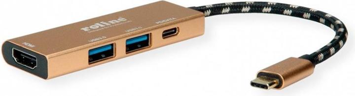 Actual product image Roline USB Type C Docking Station (USB-C, 3 Ports)