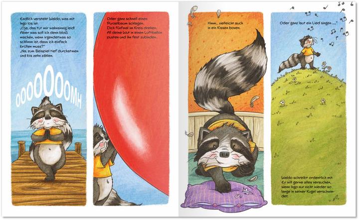 Actual product image Wenn Waldo Waschbär wütend wird (German, Julia Gerigk, Katharina Mauder, 2025)