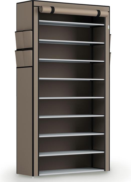 Image du produit Juskys Meuble à chaussures (88 x 160 x 28 cm)