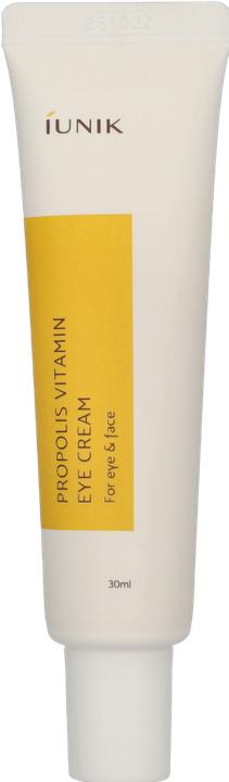 Image du produit iUNIK Propolis Crème Vitaminée pour les Yeux et le Visage 30ml (Soin des yeux Sérum, 30 ml)