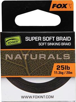 Fox Naturals Soft Braid Hooklength 25lb (11.34 kg)