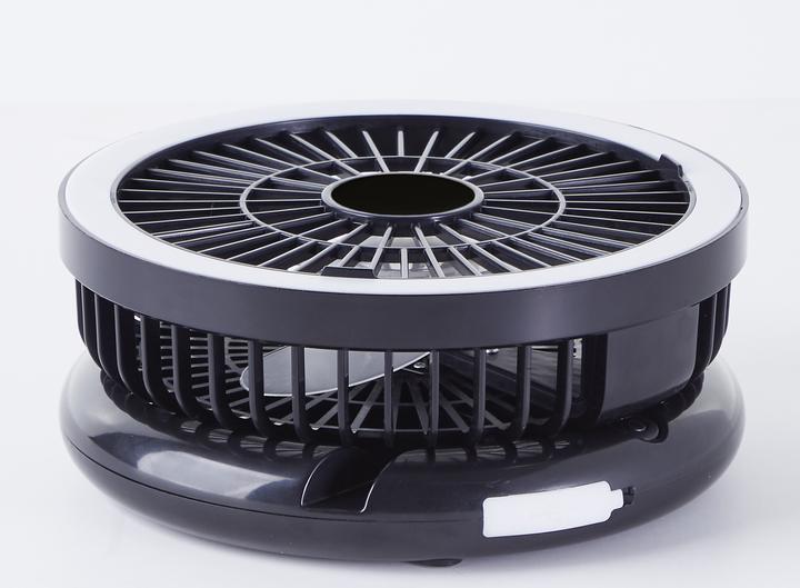 Actual product image Brilliant Vesto LED desk lamp with fan black