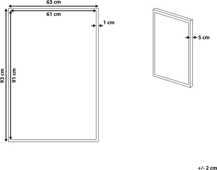 Produktbild Beliani Binetto (63 x 93 cm)