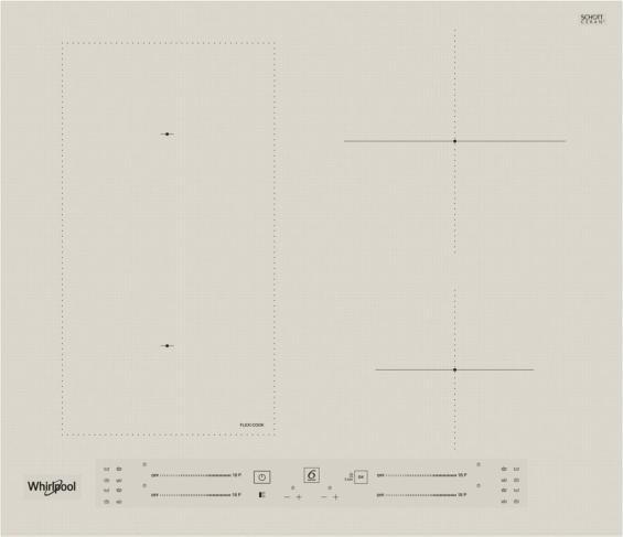 Whirlpool Płyta grzewcza WL S2760 BF/S (59 cm, Electric hob)
