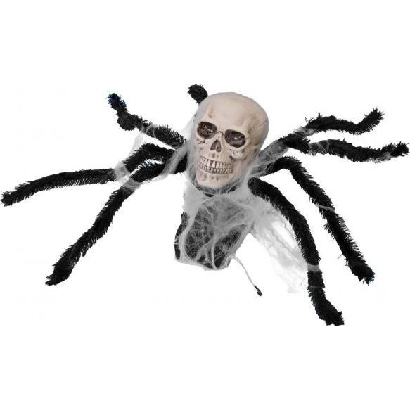Europalms Halloween Pop-Up Spinne, animiert, 45cm