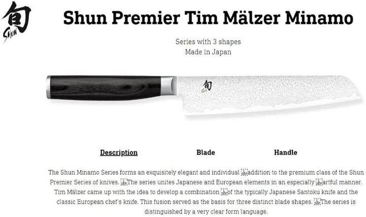 Produktbild Kai Shun Premier Tim Mälzer Minamo (18 cm)