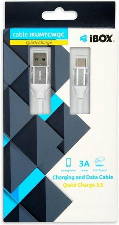 Image du produit iBox IKUMTCWQC Câble USB USB 2.0 USB A USB C (1.50 m, USB 2.0)
