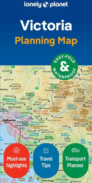 Actual product image Victoria Planning Map