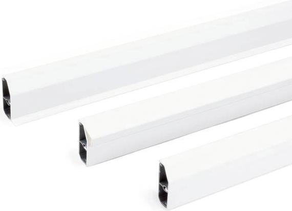 Produktbild OBO Bettermann Sockelleistenkanal SL-T Set 20x50 Tepp. 6132218 (Kabelkanal, 2000 mm)