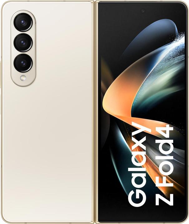 Immagine prodotto Samsung Galaxy Z Fold4 UE (512 GB, Beige, 7.60", SIM + eSIM, 5G)