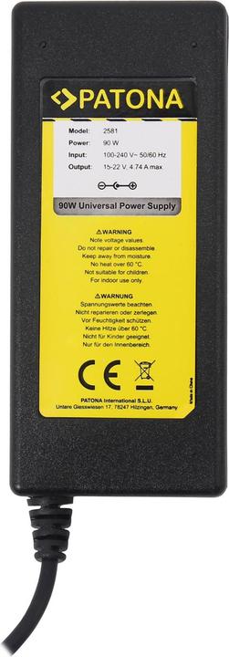 Produktbild Patona Universal 90W 15-20V Netzeil (90 W)