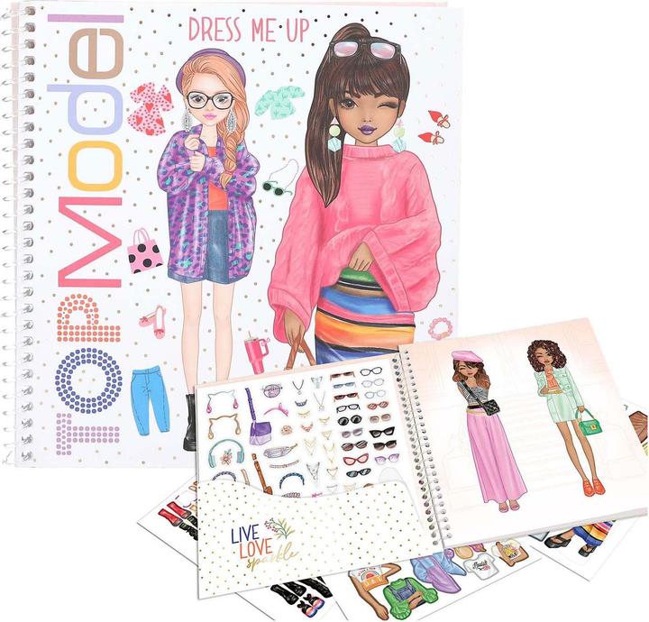 Immagine prodotto Magni DEPESCHE TOPModel Stickerbuch Dress Me Up