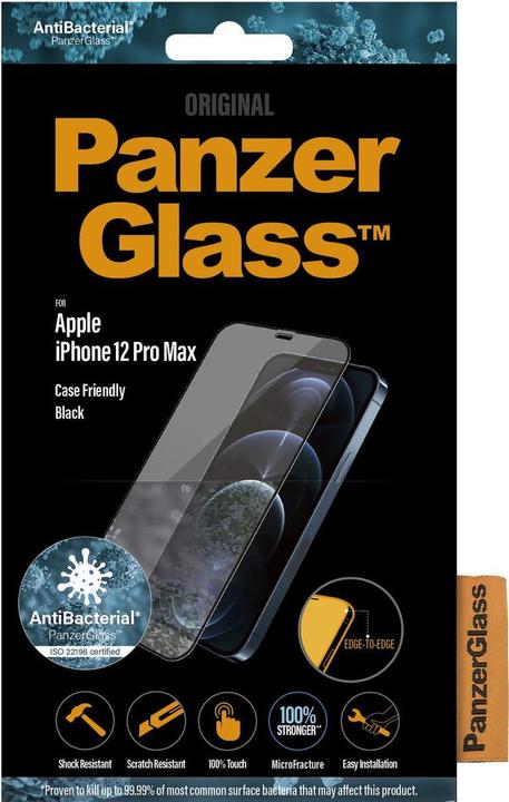 Produktbild PanzerGlass Edge-to-Edge (1 Stück, Apple iPhone 12 Pro Max)