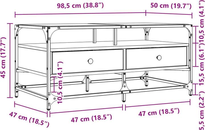 Image du produit vidaXL Couchtisch