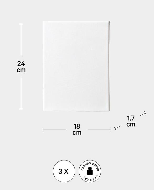 Image du produit I Am Creative Cadre à clavettes 3-Set BASIC (18 x 24 cm)