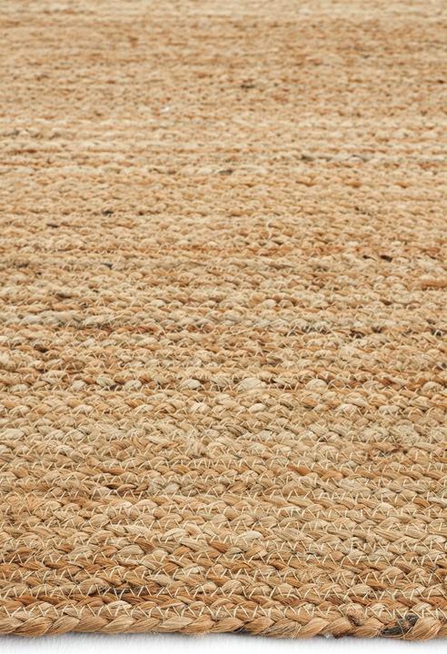 Produktbild Conceptum Hypnose Vime 100% JUTE Rectangular Oak|Beige Jute Underside Knitting Pattern Handmade Weaving