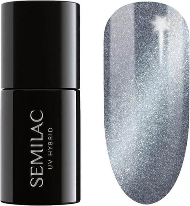 Immagine prodotto Semilac Smalto UV Hybrid 465 Luxury Chillout 7ml Collezione Effetto Seta (Vernice UV gel)