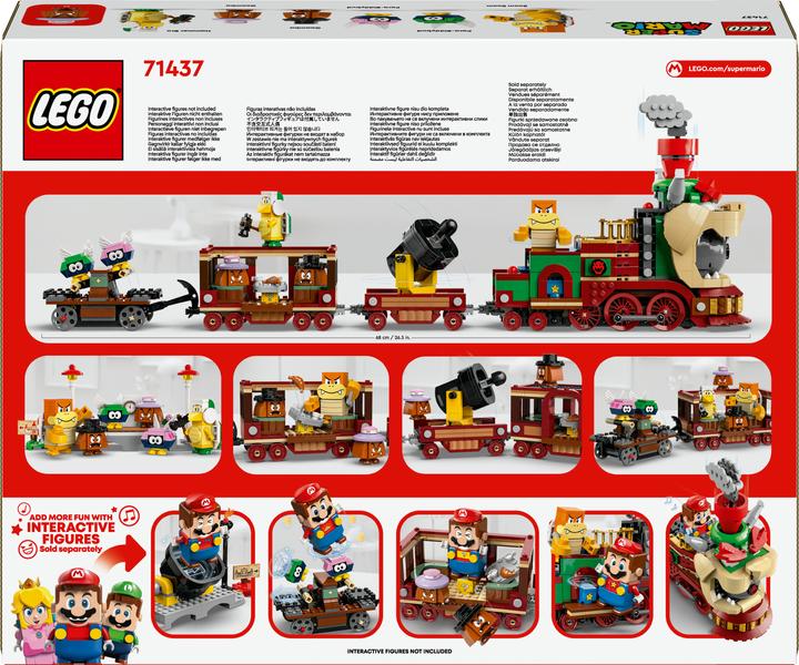 Actual product image LEGO The Bowser express train (71437, LEGO Super Mario)