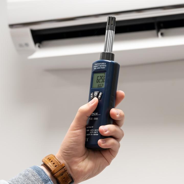 Produktbild PCE Instruments Luftfeuchtemessgerät (Hygrometer) Umweltmesstechnik Hygrometer