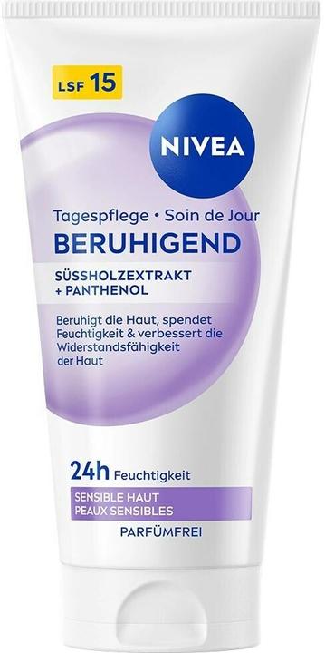 Productafbeelding NIVEA Beruhigende Tagespflege LSF15 (50 ml, Dagcrème, SPF 15)